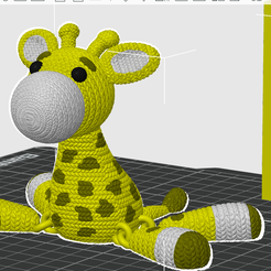 giraffe-multicolor.png Crochet/knitted giraffe with dangly flexi legs