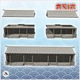 2.jpg Long asian building with awning and platform stairs (19) - Medieval Asia Feudal Asian Traditionnal Ninja Oriental