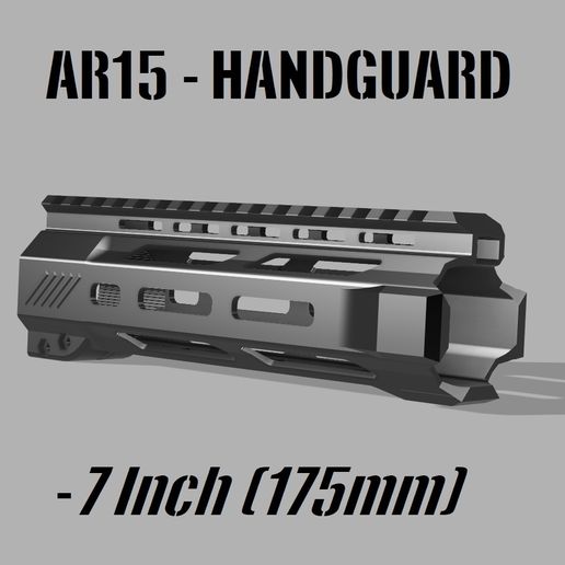 AR15/M4 Handguard 7 inch - MLOK