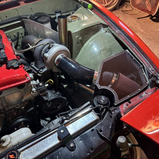 240sx Cold Air Intake Box Clear Top