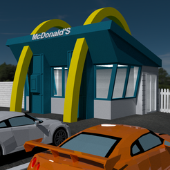 mc-render.png fast food Diorama 1:64 diecast hotwheels