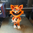 foxy-3.png Smiling Foxy // PRINT-IN-PLACE WITHOUT SUPPORT