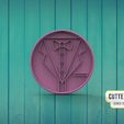 esmoquin.jpg Fichier STL Veste de soirée Tuxedo circulaire Cookie Cutter・Modèle à imprimer en 3D à télécharger