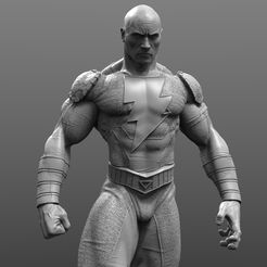 blanco.450.jpg Archivo STL Black Adam - DC 3D print model・Objeto para impresora 3D para descargar