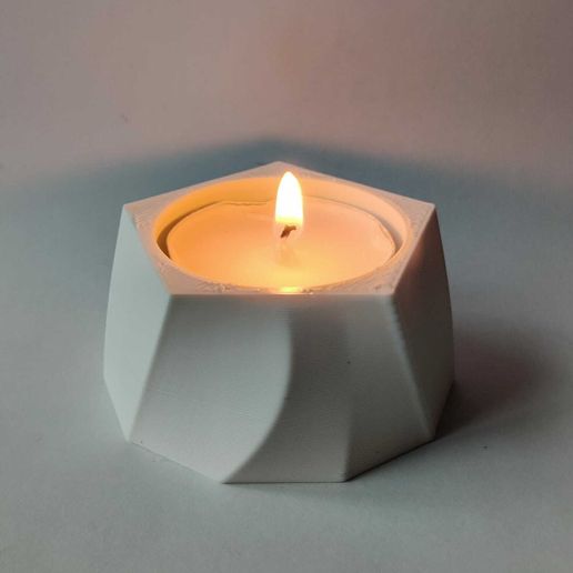 Tealight candle 2.0 - 3D model önizlemesi