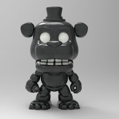 3D file FIVE NIGHTS AT FREDDY'S Nightmare FredBear FILES FOR COSPLAY OR  ANIMATRONICS 🎃・Model to download and 3D print・Cults