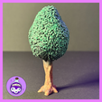 Leafy-Tree-Small-Painted.png Leafy & Evergreen Trees