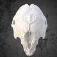 Image01.jpg FERAL PREDATOR skull helmet from the movie Prey