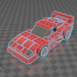 Immagine-2023-03-16-200118.png LEGO Ferrari F40 Competizione Speed Champions 75890 3D MODEL