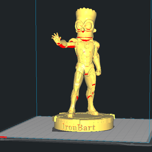 IronBart 3D model