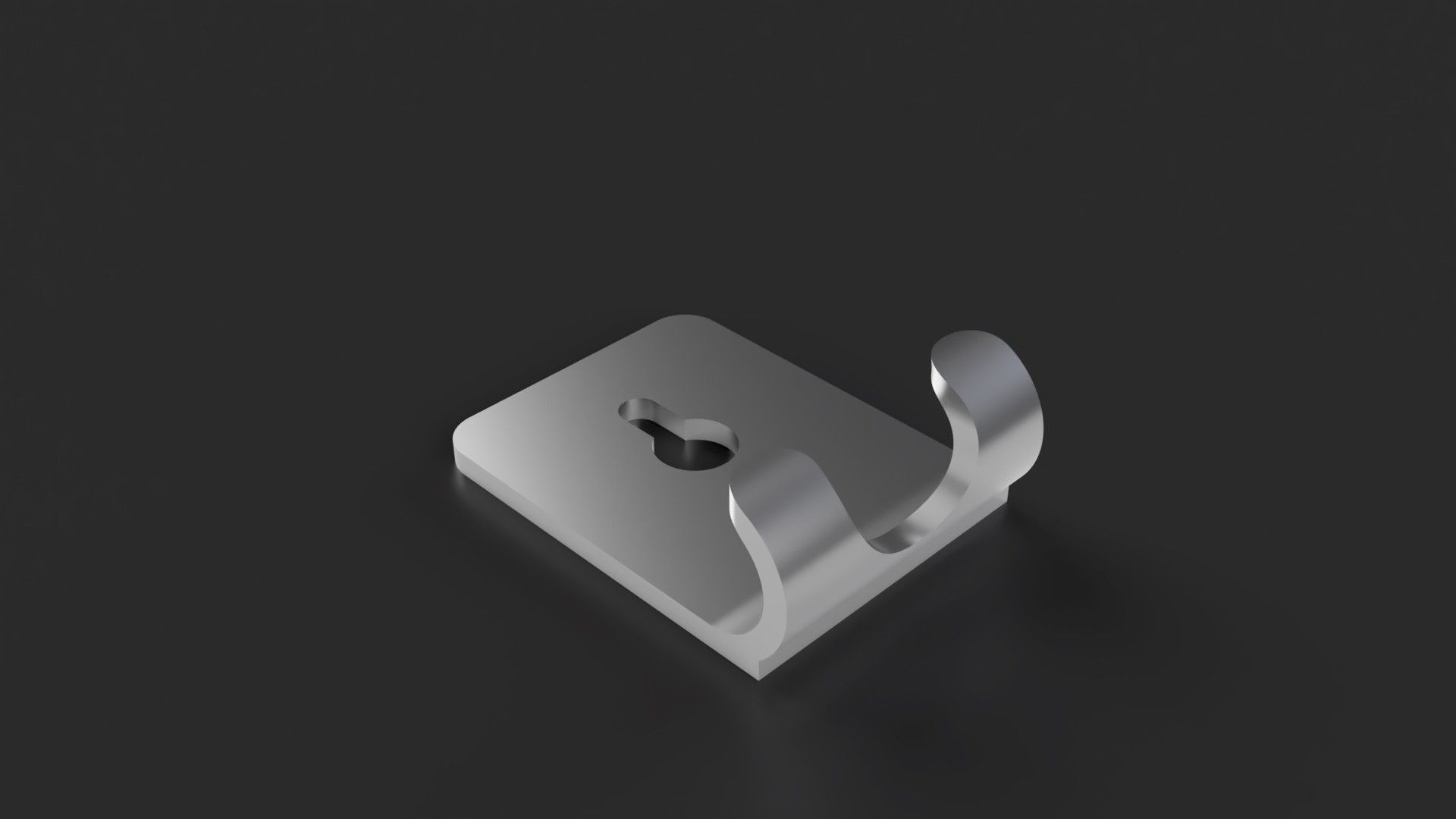 wall razor holder 1.jpg Free STL file Razor Holder・3D printing template to download, Arostro