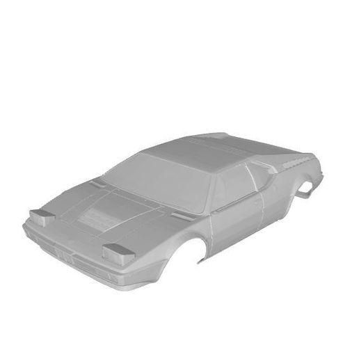 🚗 Bodywork BMW M1 1978 (ONLY THE BODYWORK!!!!)・ STL File for ・Cults