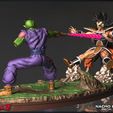 diorama03.jpg Goku & Piccolo vs. Raditz - Dragon Ball Z