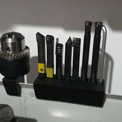 292235721_5327966867281793_4477670663709186701_n.jpg STL-Datei Mini-Drehbank Werkzeughalter・3D-druckbare Vorlage zum herunterladen
