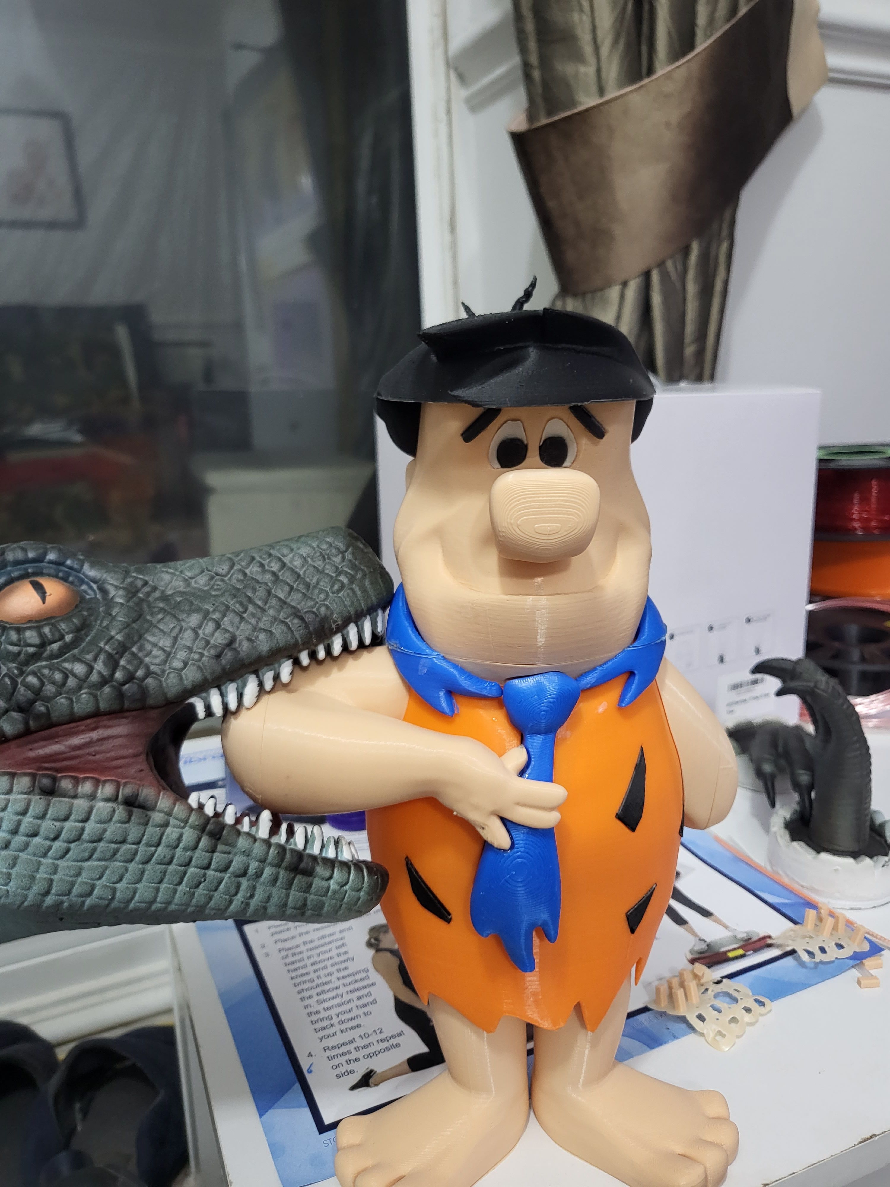 3D printable Fred Flintstone • made with Prusa・Cults