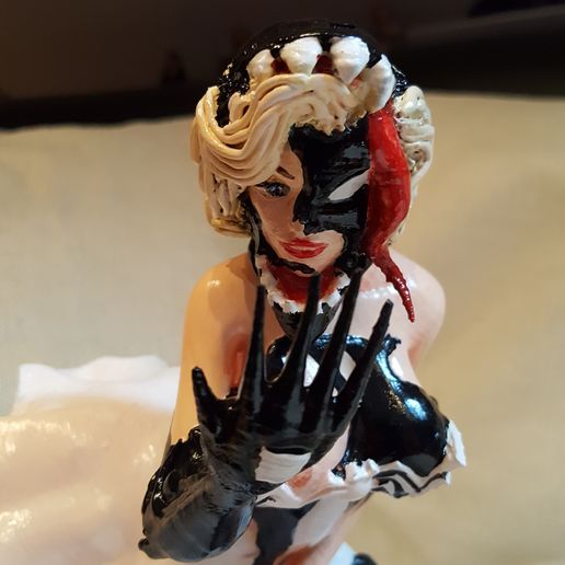 20180318_144207.jpg Télécharger fichier STL gratuit Mary Jane Monroe aka Female Venom - Bimbo Series Model 2 - par SPARX • Plan pour imprimante 3D, SparxBM
