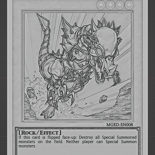 fossil dyna pachycephalo - yugiohFree STL File for Cults