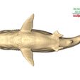 Megalodon-pose-1-8.jpg Ancient Ocean Creature Megalodon 3D sculpting printable model