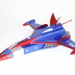 Gatchaman_Phoenix_Toy.JPG Free STL file Gatchaman G-Force Battle of The Planets Phoenix・3D print object to download