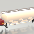 cisterna-cementera-camion-en-ho-2.png H0 scale cement transport trailer