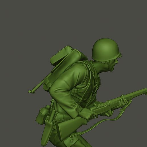 American-soldier-ww2-run-A10019.jpg -Datei Amerikanischer Soldat ww2 Lauf A1 herunterladen • 3D-Drucker-Vorlage, artejaol