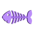 Flexible_Fish.stl CUTE FLEXI PRINT-IN-PLACE FISH - keychain