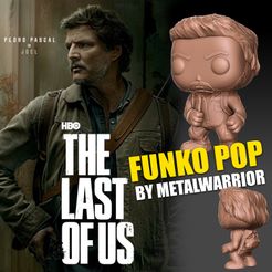 Joel1.jpg STL file THE LAST OF US HBO - Joel (Pedro Pascal) FUNKO POP・Model to download and 3D print