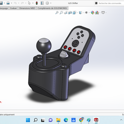 1.png Download free STL file Logitech G25 Shifter • 3D printing design, walid90
