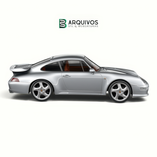 Porsche-911-993-Turbo-3D-model-stl-High-poly-Low-poly-print-5.png Porsche 911 993 Turbo