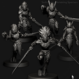 Tech_Elves_Assassins_ShriekingSpecters.png Elfos tecnológicos - Espectros chillones