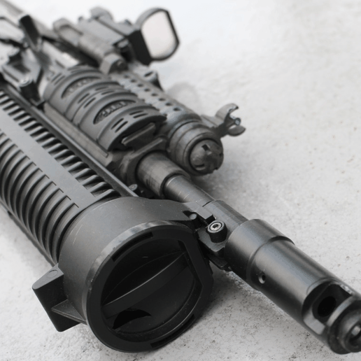 Airsoft Bizon Front End 3D model