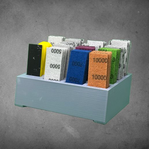 Sanding-Block-Holder.jpeg Модульная стойка для шлифовальных блоков и листов наждачной бумаги