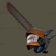 09.jpg Chainsaw Man Full Form Devil Helmet - Denji Cosplay