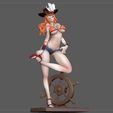 2.jpg NAMI SEXY STATUE ONE PIECE ANIME SEXY GIRL CHARACTER 3D print model