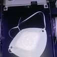 MASCARILLA DELANTE.jpg Fichier STL gratuit TPU MASK MASK - Imprimante 3D BCN3D sigma R19 double extrudeuses・Design à télécharger et à imprimer en 3D