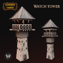 resize-watch-tower.jpg Fichier 3D Tour de guet・Design pour imprimante 3D à télécharger