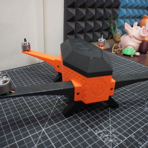 F3 3D Printed Copter 3D model