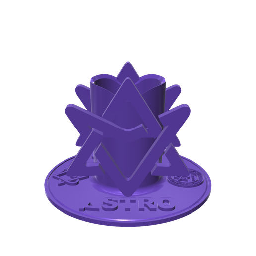 Astro Light Stick Stand (Only for V2 Model) 3D model