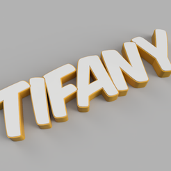 tifany-preview.png Archivo STL NAMELED TIFANY - LÁMPARA LED・Diseño de impresora 3D para descargar