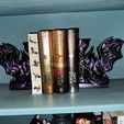 Dragon Bookends, Shelf Decor