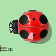 B061AAB8-D54D-4A0B-88E4-B680F53B8713.jpeg Lady Bug Diva, Print in place, No Supports, GD3D