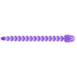 FlexiAztecSnake_16_COLOR_Red.stl Flexi Aztec Snake - Commercial License