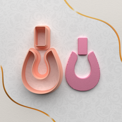 VIP-ZONE-Fondo-Frontal.png Fortuna Curve Polymer Clay Cutter: 3D Design For Crafting Elegance In 5 Sizes And 3 Cutting Versions With This Digital Download