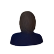 model-3.png Hillary Clinton-bust/head/face ready for 3d printing