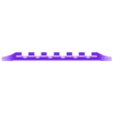 Rail_Kriss_v2.STL Rail for KWA KRISS Vector