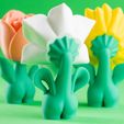 Blob-Lab-Flowers13m.jpg Blob Flowers - Mini Plant Collectible Art Toy with Watering Can