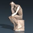 man-thinking-01.jpg Man Thinking ABSTRACT Bust
