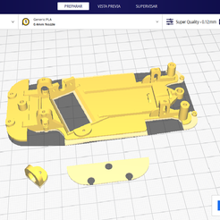 Subaru-en-linea-spoiler.png STL file Chassis slot subaru in angle 1:32・3D printer design to download