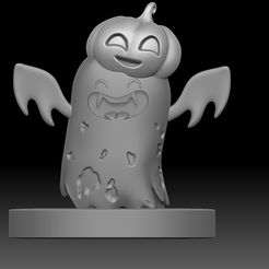 bn-nmnm.jpg Archivo STL ahuecar fantasma con calabaza・Plan para descargar y imprimir en 3D