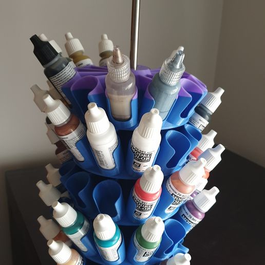 Vallejo Paint Rack 3D model